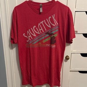 Old school Saugatuck Michigan Tee